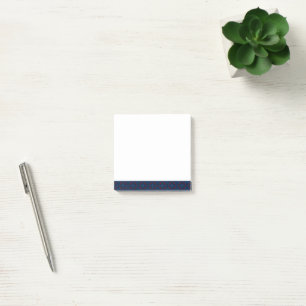 Decorative floral tiles pattern  post-it notes
