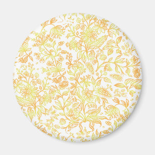 Decorative flowers 13 magnet