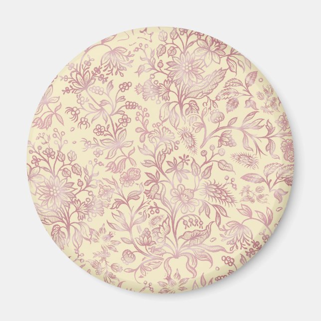 Decorative flowers 18 magnet (Front)