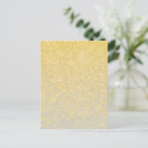 Decorative flowers 20 holiday postcard