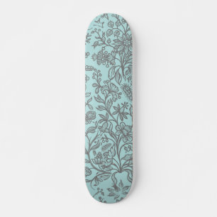 Decorative flowers 7 skateboard