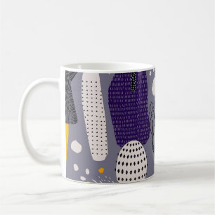 Decorative forest, vintage artistic illustration. coffee mug