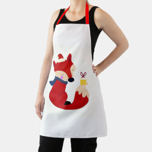 Decorative Fox  Apron