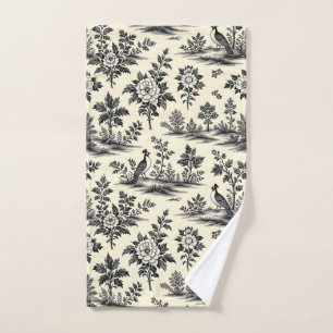 Decorative French toile pattern Hand Towel