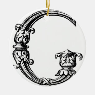 DECORATIVE G CERAMIC TREE DECORATION