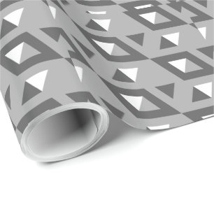 Decorative Geometric Mosaic Pattern #8 Wrapping Paper