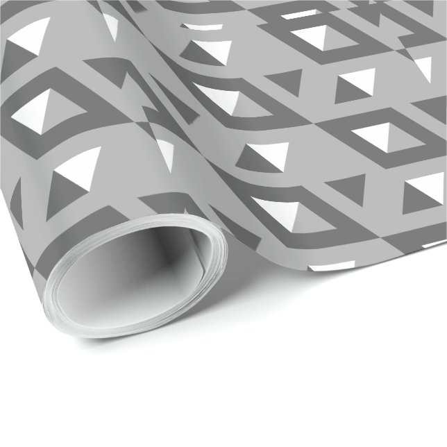 Decorative Geometric Mosaic Pattern #8 Wrapping Paper (Roll Corner)