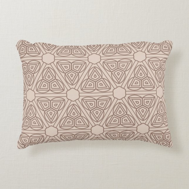 decorative geometric seamless pattern. illustratio cushion (Front)