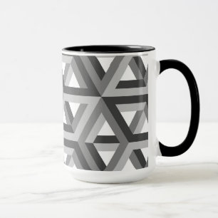 Decorative Geometric Tiles Mosaic Pattern #10 Mug