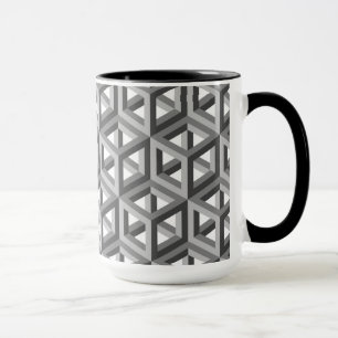 Decorative Geometric Tiles Mosaic Pattern #11 Mug