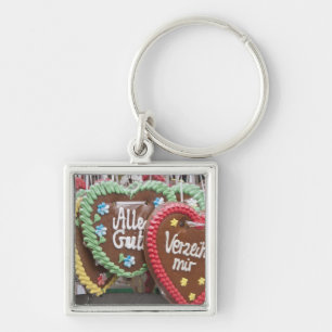 Decorative gingerbread cookies key ring
