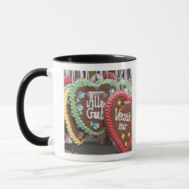 Decorative gingerbread cookies mug (Left)