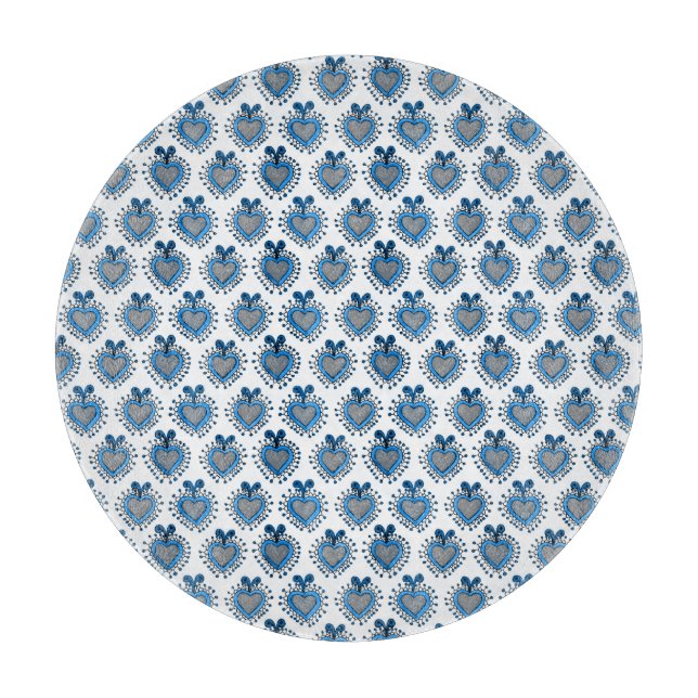 Decorative Glass Cutting Board (Front)