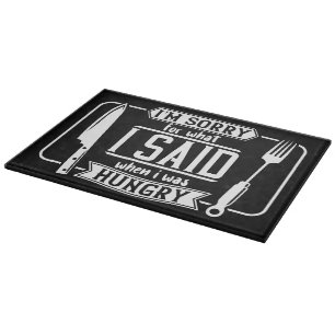 Decorative Glass Cutting Board 15"x11"