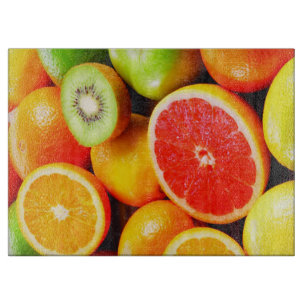Decorative Glass Cutting Board/Fruit Cutting Board