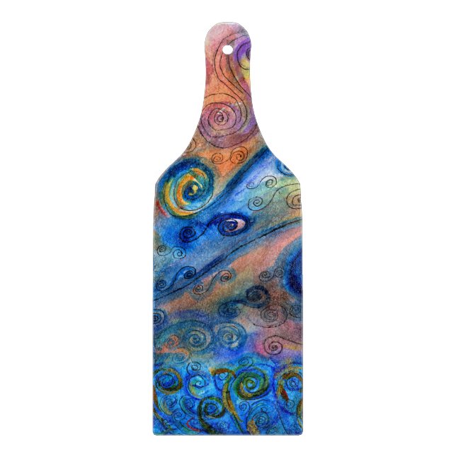 Decorative Glass Designer Cutting Board - Kitchen (Front)