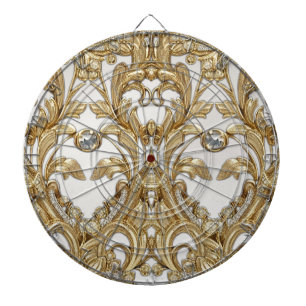 Decorative Gold Dartboard