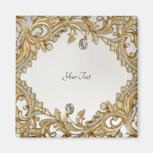 Decorative Gold Magnet
