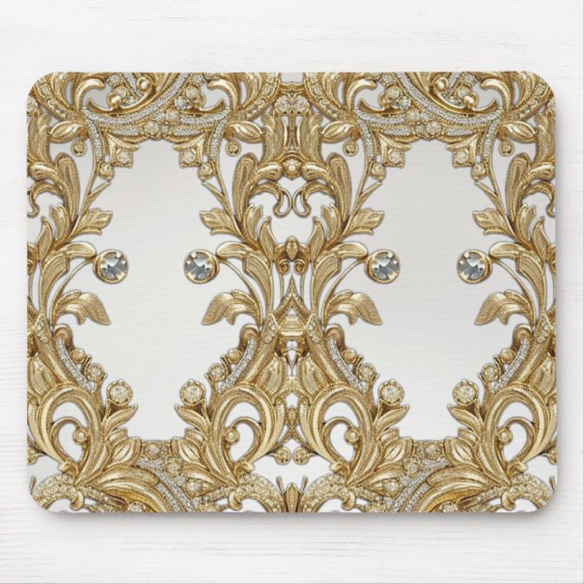 Decorative Gold Mousepad (Front)