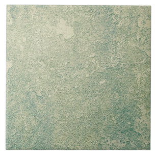 Decorative green tile