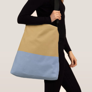 Decorative Half And Half Crossbody Bag