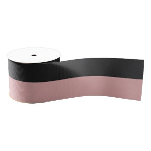 Decorative Half And Half Grosgrain Ribbon