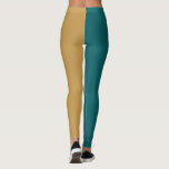 Decorative Half And Half  Leggings<br><div class="desc">Half and half colored leggings for every day or dancing</div>
