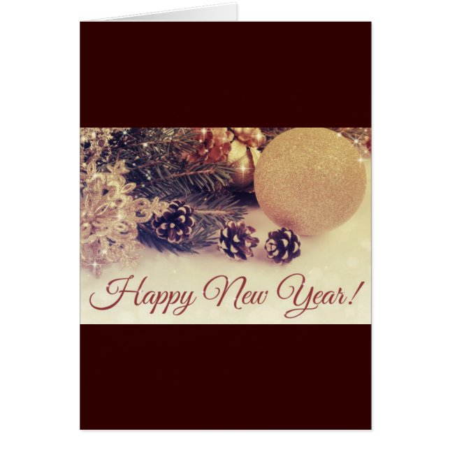 Decorative Happy New Year (Front)