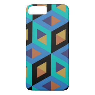 Decorative Hexagons Mosaic Pattern #4 iPhone 8 Plus/7 Plus Case