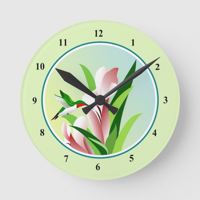 Decorative Hummingbird clocks Gifts (Front)
