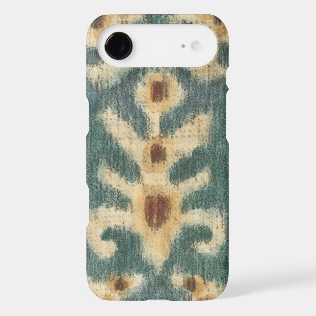 Decorative Ikat Fabric Design by Chariklia Zarris Case-Mate iPhone Case (Back)