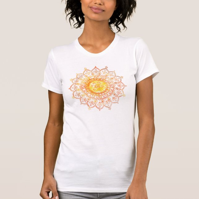 Decorative Indian Sun T-Shirt (Front)