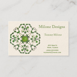 Decorative Ivy Business Card