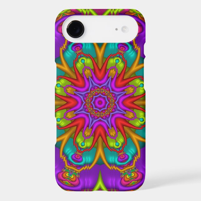 Decorative kaleidoscope iPhone 5 case (Back)