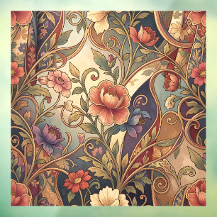 Decorative kimono floral pattern