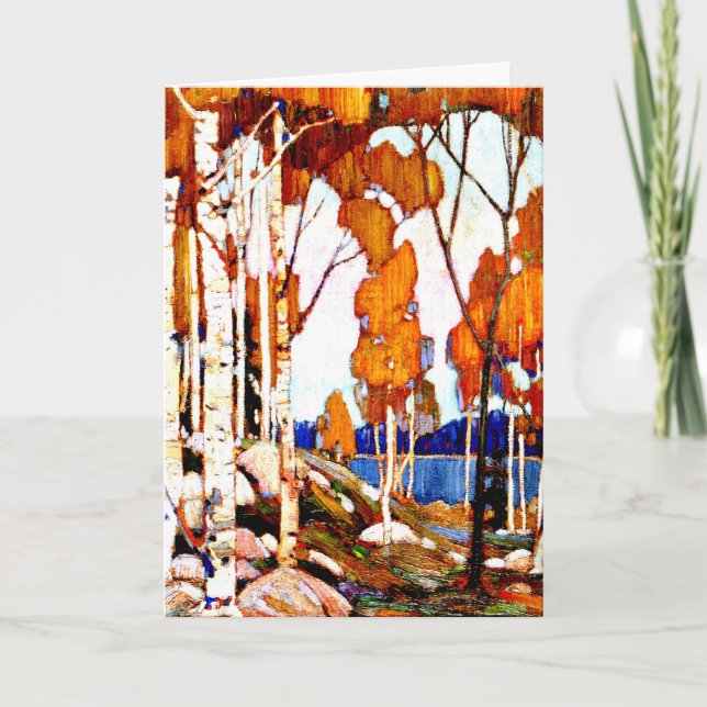Decorative Landscape by Tom Thomson Card (Front)