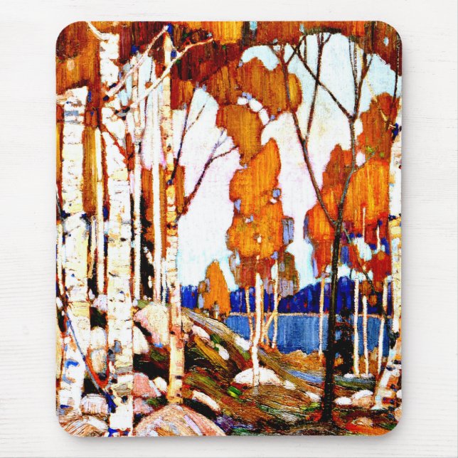 Decorative Landscape by Tom Thomson Mouse Pad (Front)