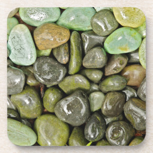 Decorative landscaping rocks coaster