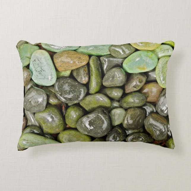 Decorative landscaping rocks cushion (Front)