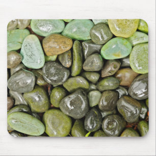 Decorative landscaping rocks mouse pad