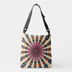 Decorative Mandala Crossbody Bag