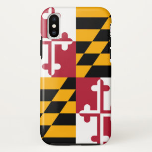 Decorative Maryland State Flag iPhone XS Case