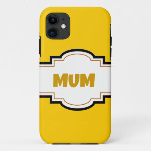 Decorative Mum iPhone 11 Case
