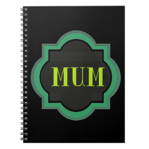 Decorative Mum Notebook