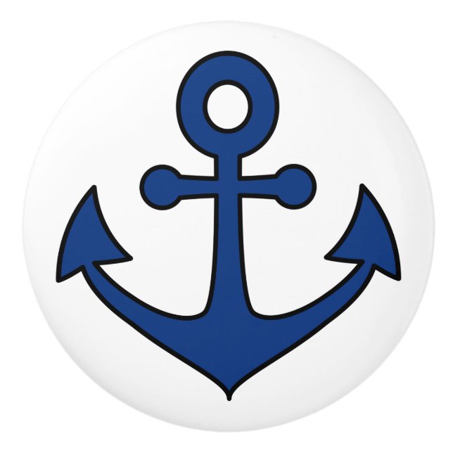 Decorative nautical ceramic knobs (Front)