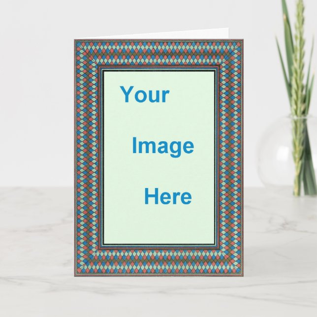 Decorative Note Card Border Template (Front)