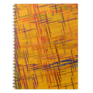 Decorative oil painting. Vibrant dynamic art. 2d i Notebook