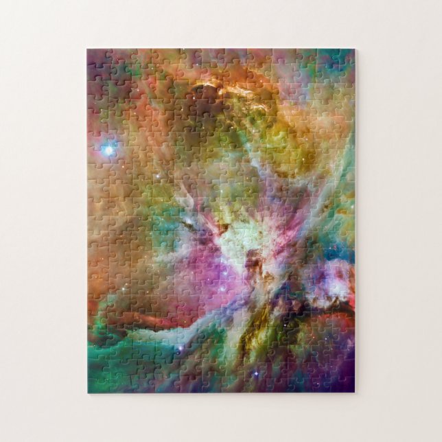 Decorative Orion Nebula Galaxy Space Photo Jigsaw Puzzle (Vertical)