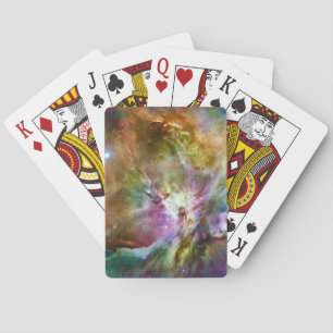 Decorative Orion Nebula Galaxy Space Photo Playing Cards