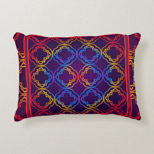Decorative Ornament With Geometric Decoration. Sym Cushion